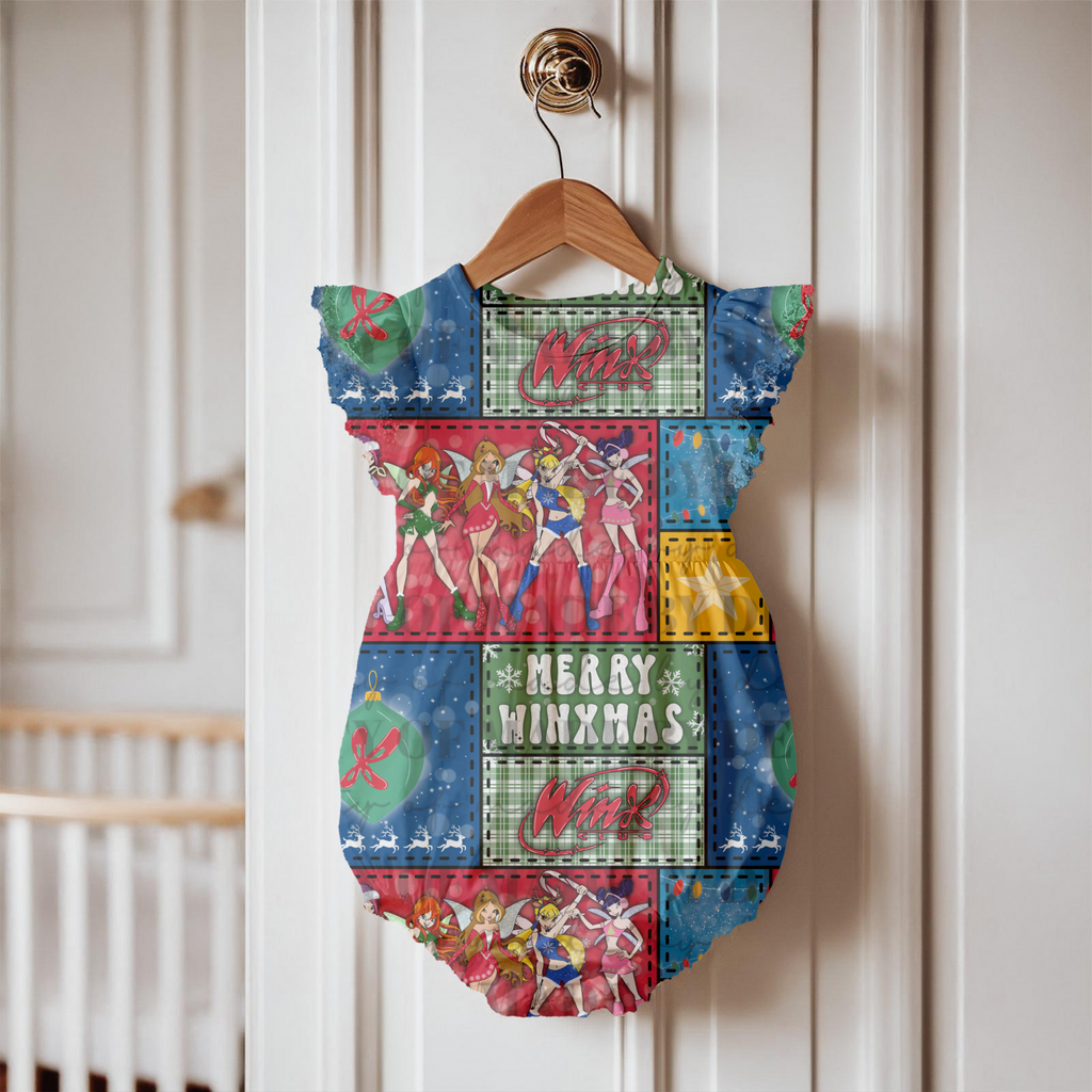 Winx Club Christmas Seamless Pattern Bundle | Retro Holiday PNG Backgrounds | Checkerboard, Animal Print, Patchwork & More | Made by Destinee x Ditsy Gal Designs