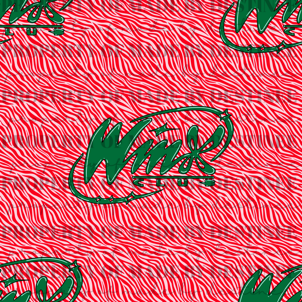 ✨ Winx Club Christmas Seamless Pattern Bundle | Retro Holiday PNG Backgrounds | Checkerboard, Animal Print & Grunge Variants