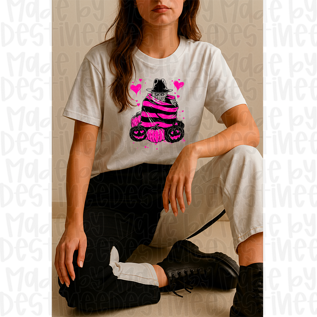 🖤 Freddy in Fleece – Cozy Horror Baddie Fall PNG